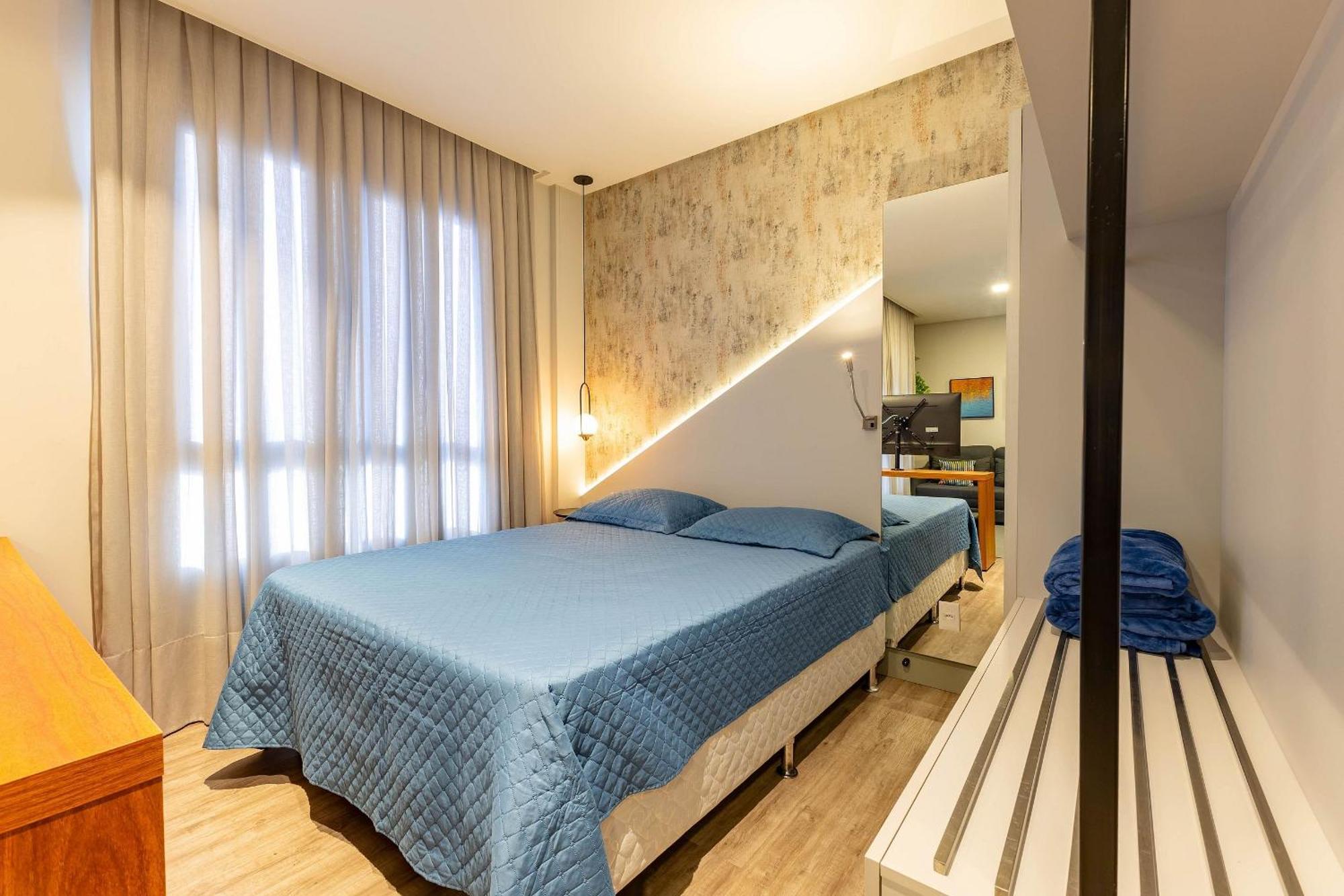Confortavel Loft Em Condominio Com Piscina บอมบินญัส ภายนอก รูปภาพ